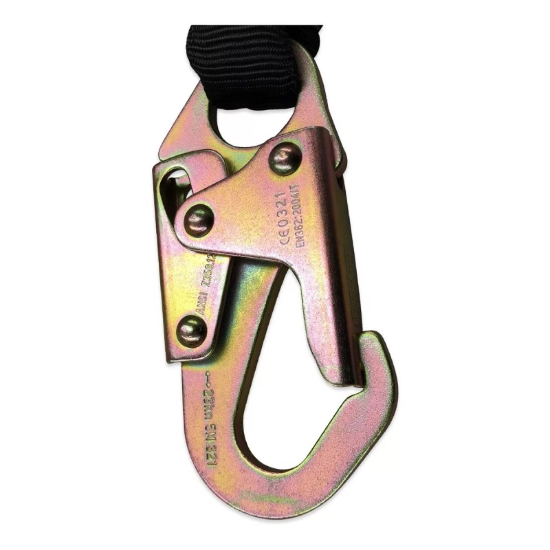 Warthog Safety Linea De Vida Acero Doble Gancho Grande 183