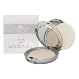 Maquillaje En Polvo Compacto Italia Deluxe Color 124-802 Creamy Beige