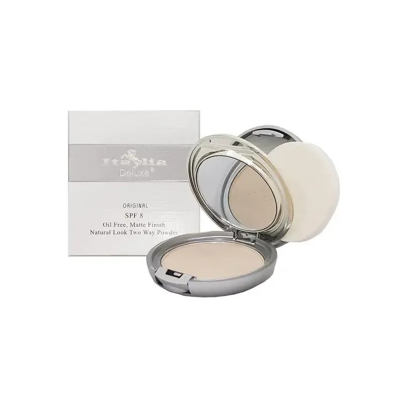 Maquillaje En Polvo Compacto Italia Deluxe Color 124-802 Creamy Beige