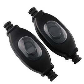 AXLIZER 2PCS Outdoor Dustproof Rocker Switch, Waterproof Switch, Appliance Switch, Inline ON/Off Rocker Switch