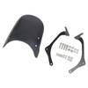 Motorcycle Front Windshield PC Airflow Wind Deflector Fairing Windscreen for