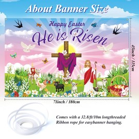 Happy St Patricks Day Banner Decorations,St. Patrick's Day Backdrop Banner 71x45 Inch St Patricks Day Irish Luck Shamrock Banner Saint Patrick Day Banner for St Patricks Party Decoration