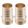 A ABSOPRO Hose Connection 3/4 Inch Hose Nozzle Brass Barbed