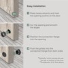 Vent Systems 1.5" Inch Round Door Vent Cover - 2