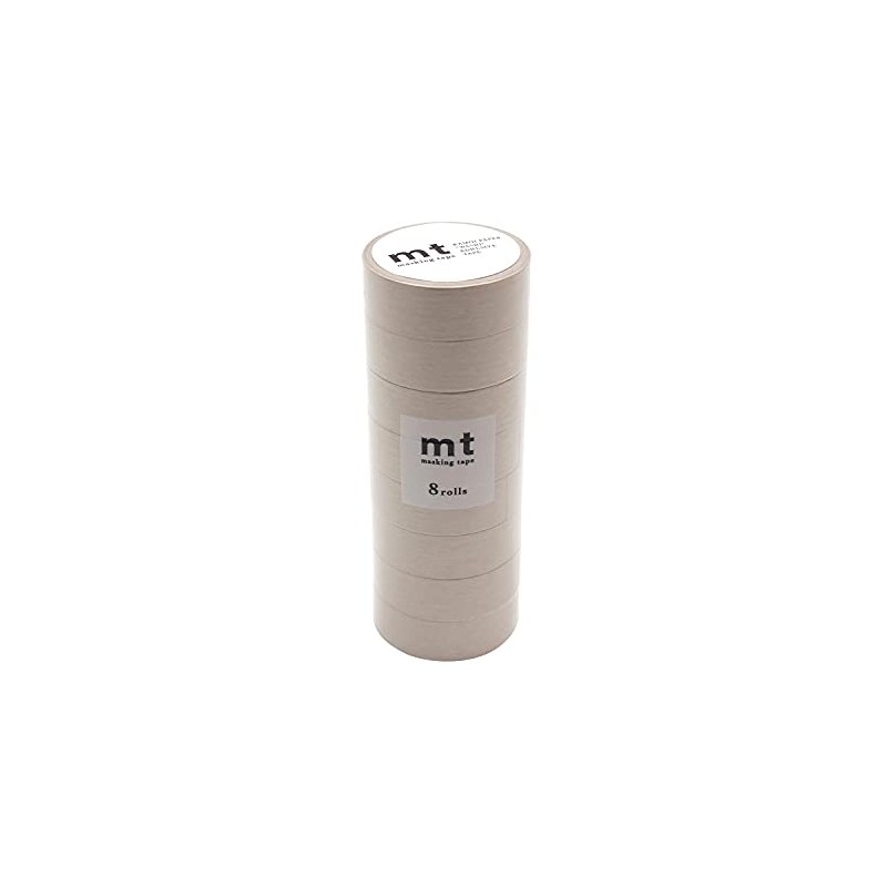 Kamoi Kakoshi MT08P496 Masking Tape, 8 Ps, Width 0.6 inches