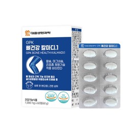 Daewoong BioScience GPK 뼈건강 리포좀 칼마디.1 60정, 1개 GPK Bone Health Liposome Calmadi.1 60 Tablets, 1 Piece