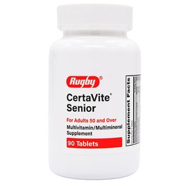 RUGBY LABORATORIES CertaVite Multivitamin Multimineral Supplement for Adults 90 Tablets