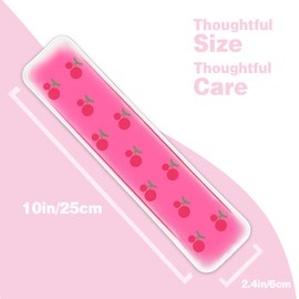 Perineal Cooling Pad, Hot and Cold Pads for Postpartum, Perineal Ice Pack, Instant Cold Therapy Packs, Gel Bead Ice Pack, Reusable Ice Packs, Instant Cooling Relieves Pain (Pink-Cherry)
