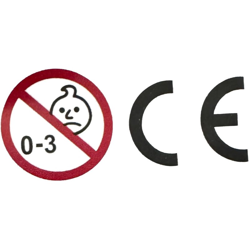 STUWU Set of 3 rattling teeth rattling teeth running teeth