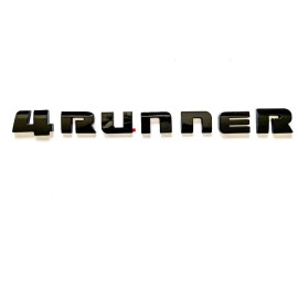For Toyota Overlays! Gloss Back 4Runner Liftgate Nameplate Emblem Tailgate Rear Letter
