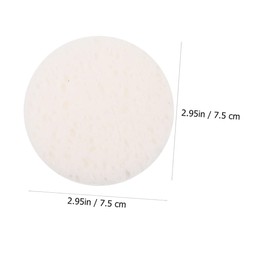 Baluue Rounded Makeup Puff 40pcs Simple Cosmetics for Girls Gentle Makeup Removal Comfortable to Use for Women's Day