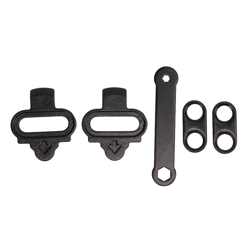 Dual Function Bicycle Pedal Flat Clipless Cleats 3 Sealed Bearings