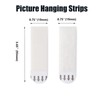 Funnytek Picture Hanging Strips 24 Pairs (48 Strips) Sticky Picture