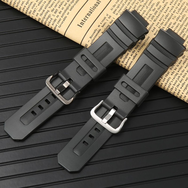 Ruuber Replacement Band Compatible with Casio G Shock AWG-M100 AWGM100B