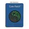 Cute-Patch 3.6" Yin Yang Zen Pot Leaf Weed Embroidered Iron