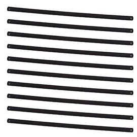 HAUTMEC Professional Bi-Metal Steel Mini/Junior Hacksaw Blades 150mm(6 inch), High Speed Steel Grounded Medium Teeth, Pack of 10, HT0150-UK