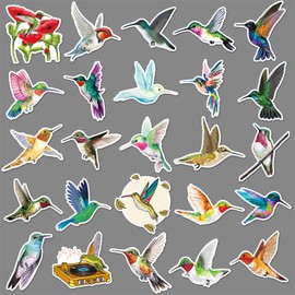 Bird Stickers,50 PCS Bird Vinyl Waterproof Decals for Water Bottles Computer Bicycle Skateboard Luggage Phone Pad Laptop Kids Teens Stickers Pack