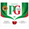 PG Tips Original 80 Black Tea Bags, Refreshing Full-bodied Taste,