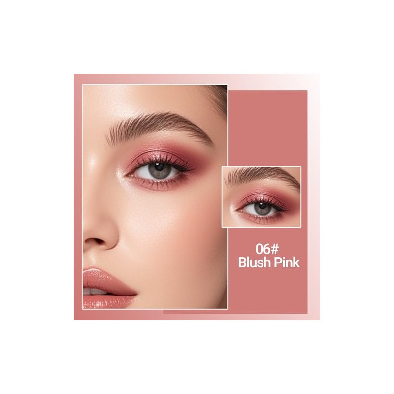Erinde Monocromo Sombras Para Ojos Matte, Resistente al Agua, E06