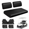 ZWPARTS Golf Cart Front Seat Covers Staple On Replacement for