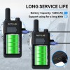 Retevis 4*Retevis B3H FRS UHF Walkie Talkies 1620mAh VOX 2Way