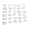 30pcs Pinky Toe Protector Anti Friction Breathable Transparent Ultra Thin