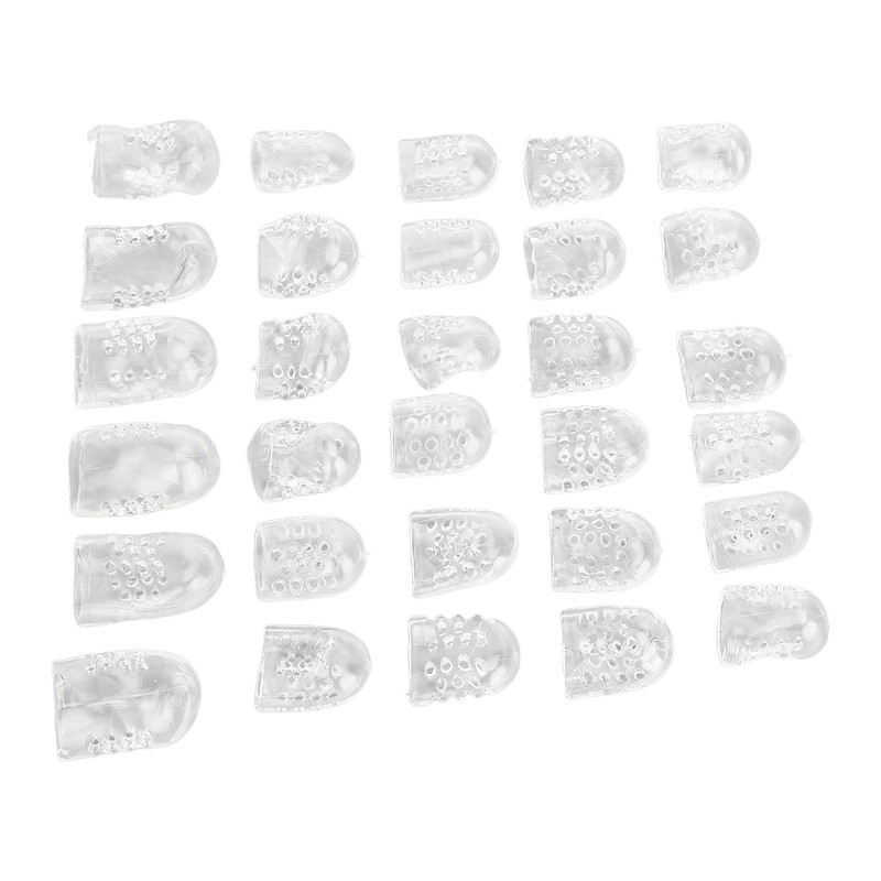 30pcs Pinky Toe Protector Anti Friction Breathable Transparent Ultra Thin