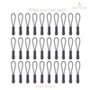 BEADNOVA Zipper Pull Replacement Zipper Extension Pulls Nylon Cord Zip