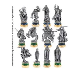 The Lord of the Rings Return of the King 12 Pewter Chess Cast Package The Noble Collection NN9008 Coll