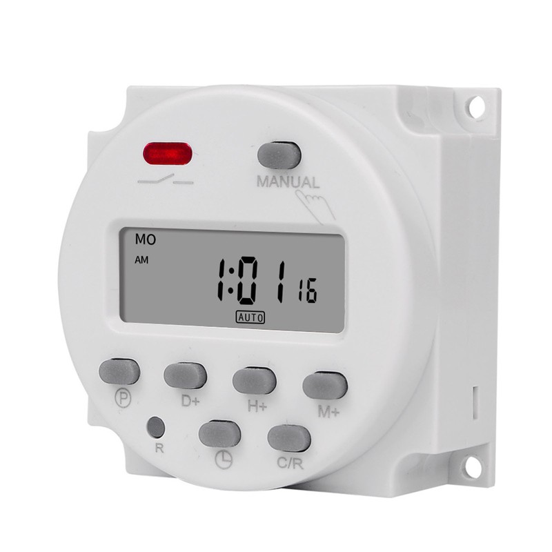 Microcomputer Power Supply Time Switch Smart Programmable Timer Switch Street