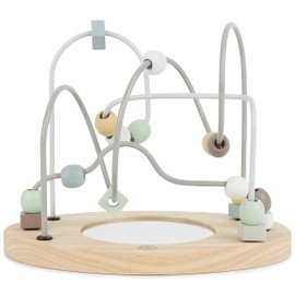 Bieco Wooden Toy Motor Skills Bow from 1 Year - Motor Skills Toy Baby Motor Skills Bow Small - Motor Skills Toy Wooden Motor Skills Board Toy Play Arch Wooden Changing Table Organic Wooden Toy Baby