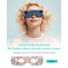 SKG E3 PRO Eye Massager with Heat, Vibration and Bluetooth