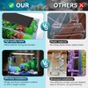 WooFog 2 Pcs Aquarium Light Riser for Rimmed/Rimless Tanks, Aquarium