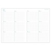 My Goal Diary 2025 / B6 / Mint DU-B614-25LG