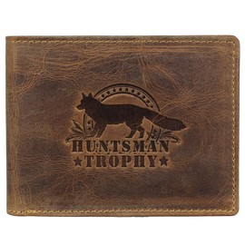Greenburry Vintage Huntsman Trophy RFID Leather Wallet BV-1705-HT-Fox Fox, brown, Vintage