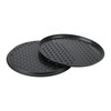 MANCHAP 3 PCS 12 Inch/32cm Pizza Tray, Non-Stick Pizza Pans