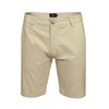 Xact Men's Cotton Stretch Chino Shorts (Stone) 32