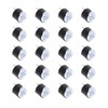 ECSiNG 20pcs Black Electronic Buzzer Alarm 11.7x9mm Speaker Beep Active