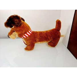 Unbranded Animated Plush Flapping Ear & Light Up Puppy Plays Jingle Bells Deck The Halls &