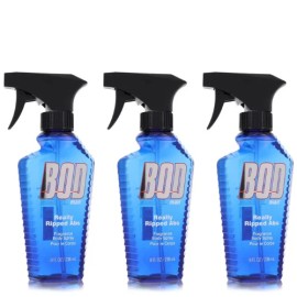 BOD man 3X Bod Man Really Ripped Abs Cologne Body Spray 8oz by Parfums De Coeur Men