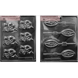 LOVING COUPLES Adult Chocolate Candy Mold & Lady Lolly Adult Chocolate Candy Mold + Copyrighted Molding Instructions