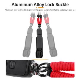 Nylon Lanyard Straps for DJI OSMO Pocket 3 / INSTA360 X4 X3 X2/GO 3S/GO 3/GoPro Series/Ace Pro 2/Ace Pro/Osmo Action 5 Pro/Action 4/Action 3, 123 cm Length, 05, Unit size