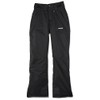 SkiGear Women's Insulated Snow Pants, Black, X-Large