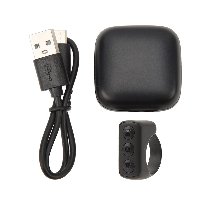 Bluetooth Remote Control Page Turner APP Remote Scrolling Ring Clicker