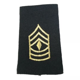 American Embroidery First Sergeant Rank & Grade Shoulder Mark Army Type 3, Size 2, Small