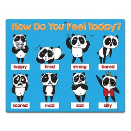 ZOCO – How Do You Feel Today Magnet – Feelings, Emotions, Mood Chart for Kids – 8.5x11 Laminated – SEL Tool for Toddlers, Preschool & Elementary