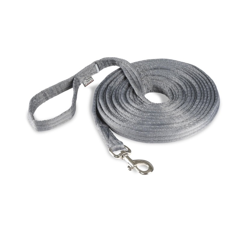 Shires Wessex Soft Feel Lunge Line 8m Grey