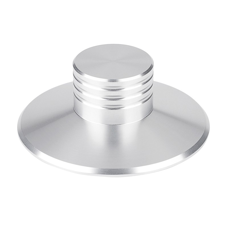 NEW Black Record Weight Clamp LP Vinyl Turntables Metal Disc