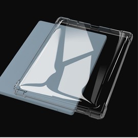 GIOPUEY Case for Boox Nova Air/Air S/Air C 7.8, Soft TPU Back Cover, Thin Cover, Airbag Protection, Case Compatible with Boox Nova Air/Air S/Air C 7.8 Transparent