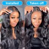 ZIYGBK Wear and Go Glueless Wigs Human Hair Pre Plucked